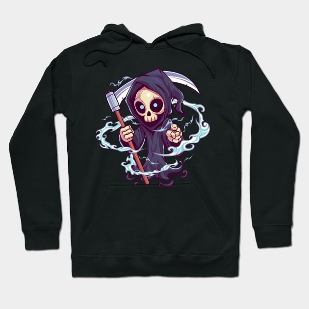 Grim Reaper Hoodie by DionArts